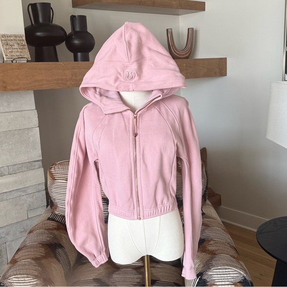 Lululemon Scuba Full Zip Crop Hoodie - Picture 2 of 12